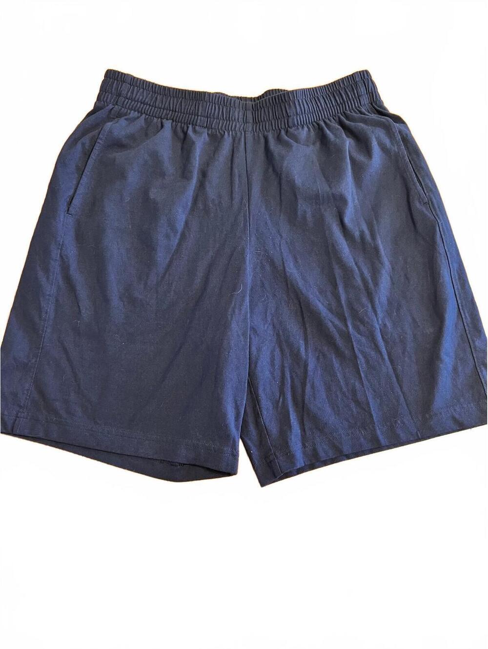 TEK GEAR Essential Gear Men's Navy Blue Casual Shorts Medium